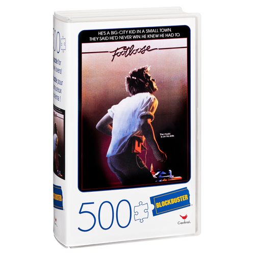 Footloose Retro Blockbuster VHS Video Case 500-Piece Puzzle