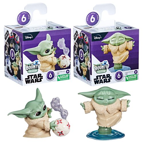 Star Wars The Bounty Collection 11 Grogu Training and Balancing Mini Action Figures