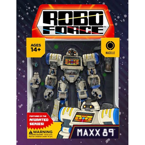 RoboForce Wave 1 Maxx 89 1:12 Scale Action Figure - 2nd Edition