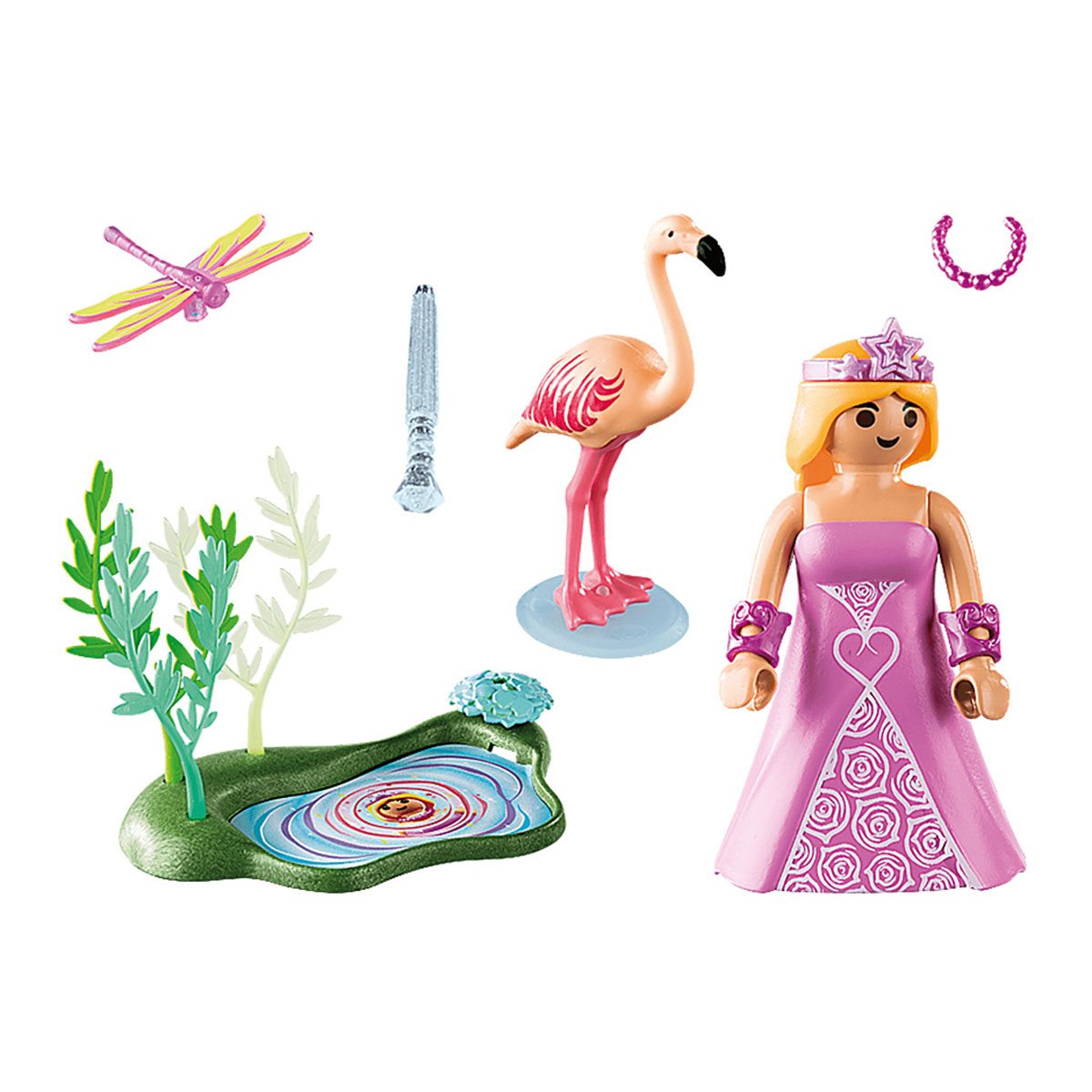 Details about    Playmobil  70247 Princess at the Pond and Flamingo NEW 