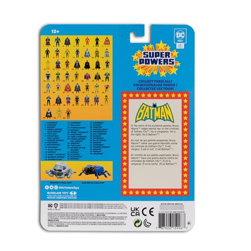 DC Super Powers Wave 9 4 1/2-Inch Scale Action Figure Case of 6