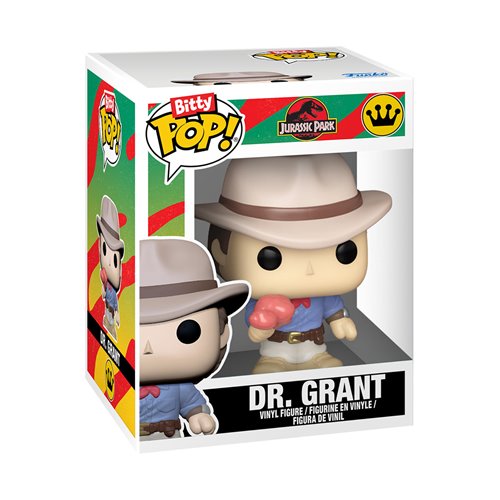 Jurassic Park Dr. Grant with SUV Funko Bitty Pop! Ride