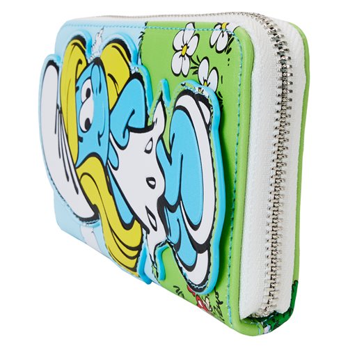 Smurfs Smurfette Cosplay Zip-Around Wallet