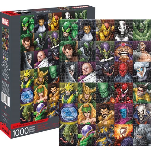 Marvel Villains Collage 1,000-Piece Puzzle