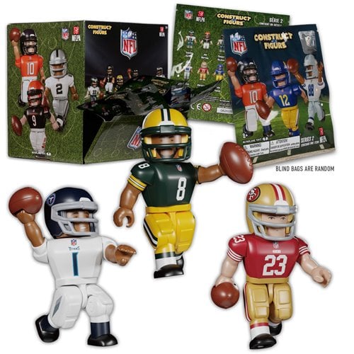 NFL Construct-a-Figure Series 2 Blind Bag Case of 36