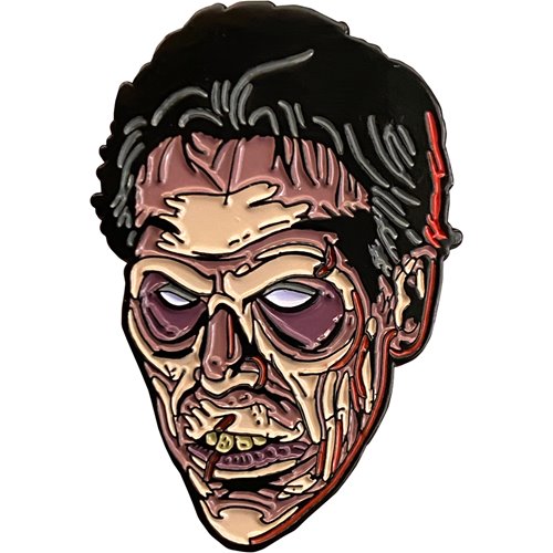 Evil Dead 2 Evil Ash Head Enamel Pin