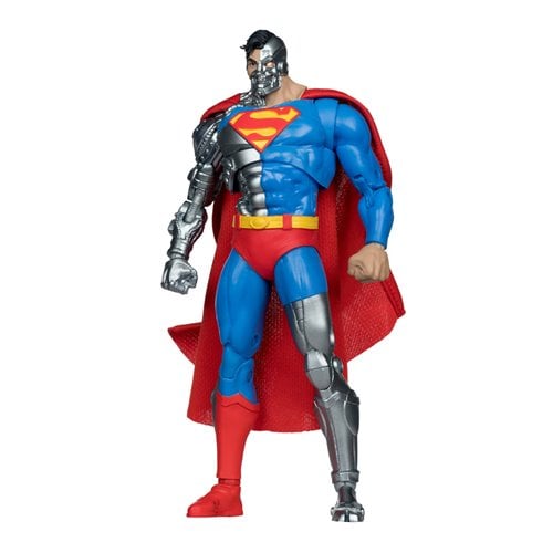 DC Multiverse McFarlane Vault Collection Wave 2 Cyborg Superman 7-Inch Scale Action Figure
