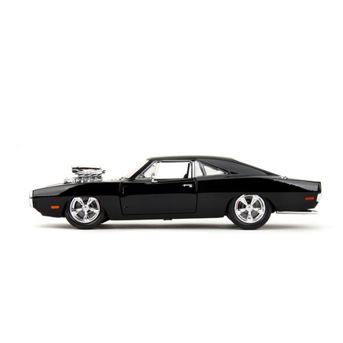 Hollywood Rides Fast and the Furious Dodge Charger R/T 1:24 Scale Die-Cast Metal Vehicle with Dom Fi