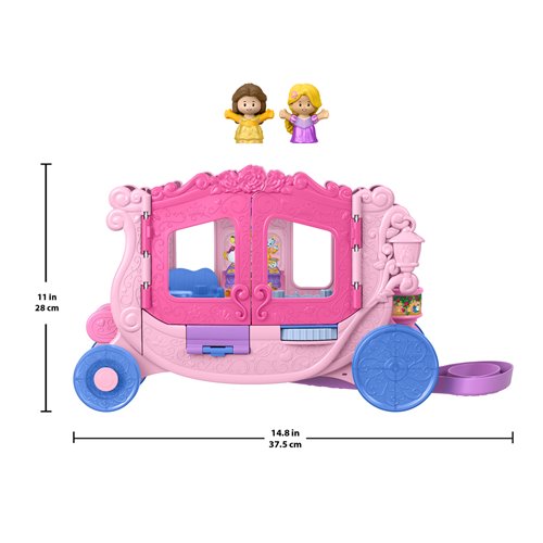 Disney Princess Pull-Along Musical Carriage Playset