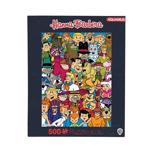 Hanna-Barbera Cast 500-Piece Puzzle