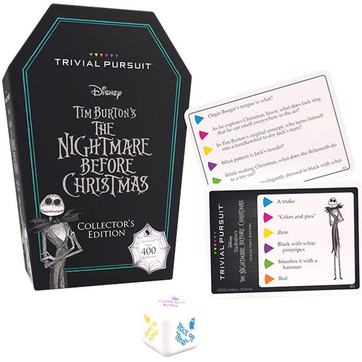  Funko Tim Burton's The Nightmare Before Christmas: Making  Christmas Card Game : Toys & Games
