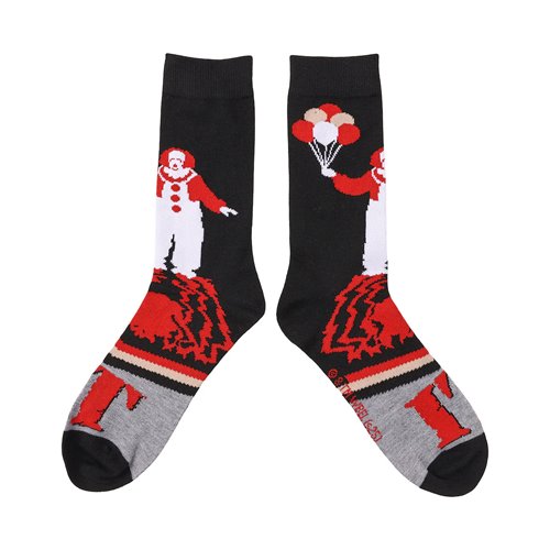Warner Brothers Horror Icons Crew Sock 5-Pack