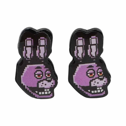 Five Nights at Freddy's Pixelated Earring Set 6-Pack