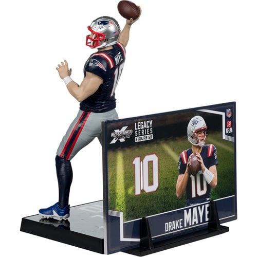 NFL SportsPicks New England Patriots Drake Maye 7-Inch Posed Figure