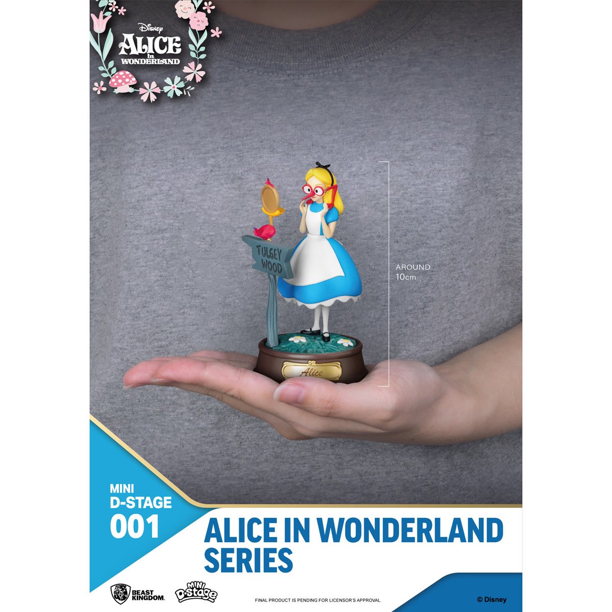 Tomy Disney Magical Collection 121 Alice In Wonderland Alice Trading F –  Lavits Figure