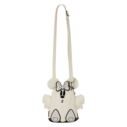 Disney Mickey & Minnie Ghost Glow-in-the-Dark Figural Crossbody Bag