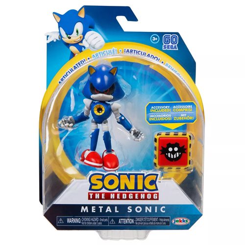 Sonic the Hedgehog: Metal Sonic 4-Inch Figure, Not Mint