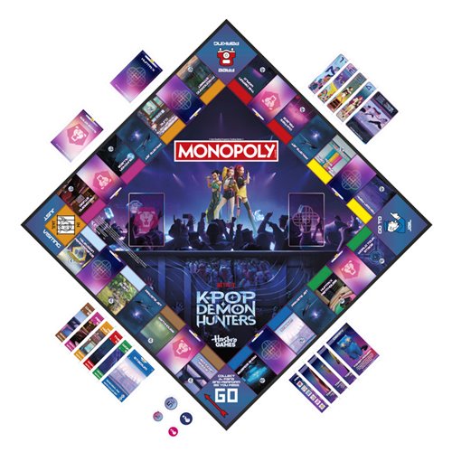 KPop Demon Hunters Monopoly Edition Board Game