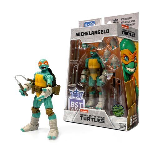Teenage Mutant Ninja Turtles BST AXN Michelangelo IDW Comic Wave 1 5-Inch Action Figure