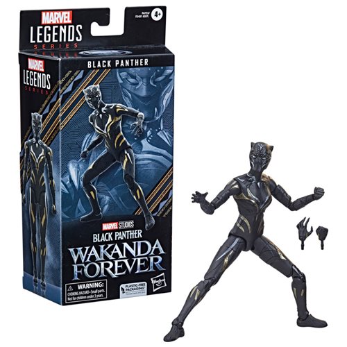 Black Panther Wakanda Forever Marvel Legends 6-Inch Black Panther Action Figure