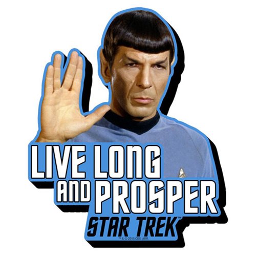 Star Trek Spock Quote Funky Chunky Magnet