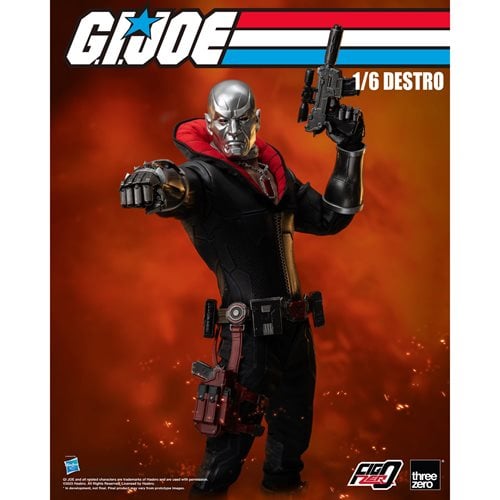 G.I. Joe Destro FigZero 1:6 Scale Action Figure