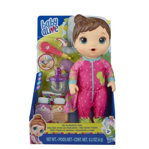 Baby Alive All Better Baby Doll - Brown Hair