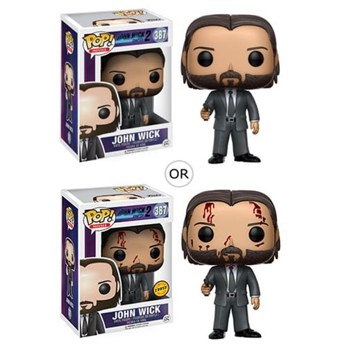 MOVIES FUNKO-POP JOHN WICK:CHAPTER 2-JOHN WICK WITH CHASE ACC NEW