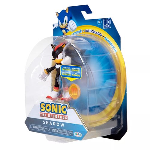 Sonic the Hedgehog: Shadow 4-Inch Action Figure, Not Mint