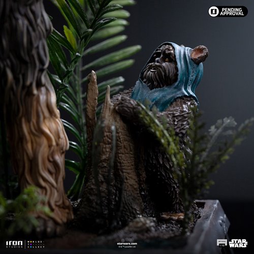 Star Wars: Return of the Jedi Chewbacca and Tokkat 1:10 Art Scale Limited Edition Statue