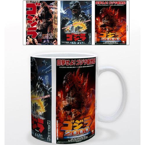 Godzilla Movies Collage 11 oz. Mug