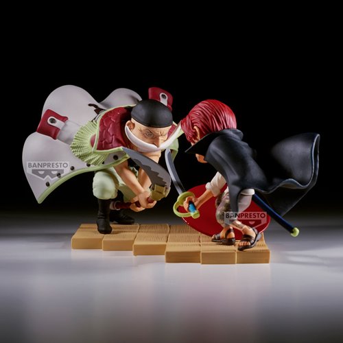 One Piece Edward Newgate vs. Shanks World Collectable Figure Log Stories Statue