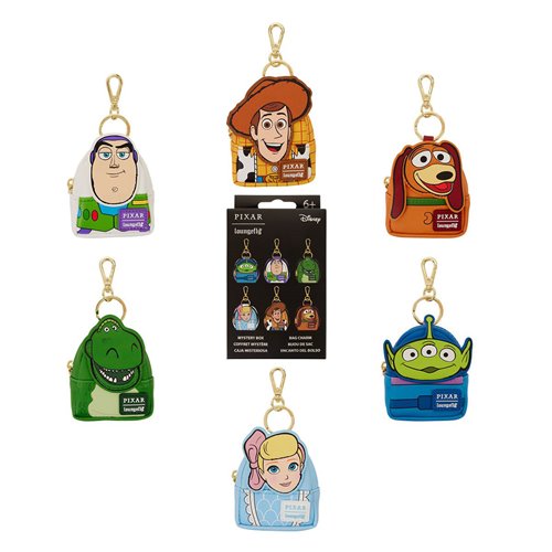 Toy Story 30th Anniversary Cosplay Mini-Backpack Mystery Box Bag Charm Random 1-Pack