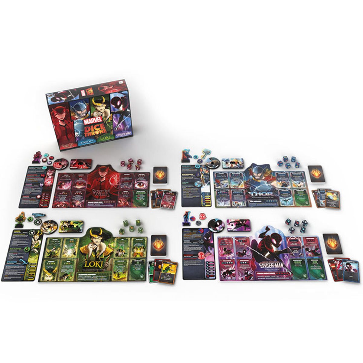 Marvel Dice Throne Game - Entertainment Earth