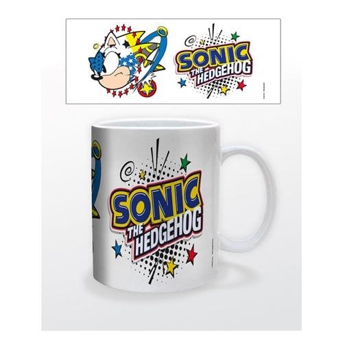 Sonic the Hedgehog Comic Pop 11 oz. Mug
