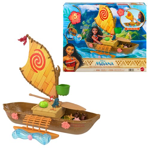 Moana Ocean Voyager Canoe Playset