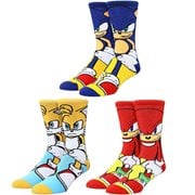 Sonic the Hedgehog Crew Sock 3-Pack