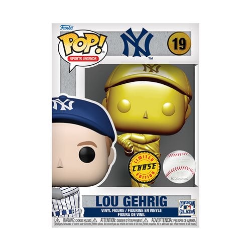 MLB Legends New York Yankees Lou Gehrig Funko Pop! Vinyl Figure #19