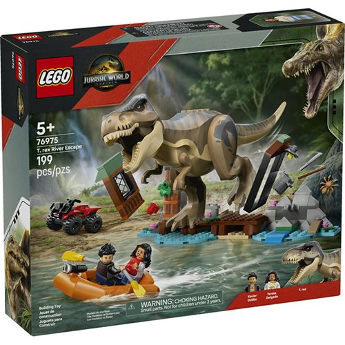 LEGO 76975 Jurassic World T. Rex River Escape