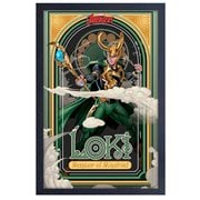 Avengers Loki Master of Mischief Framed Art Print