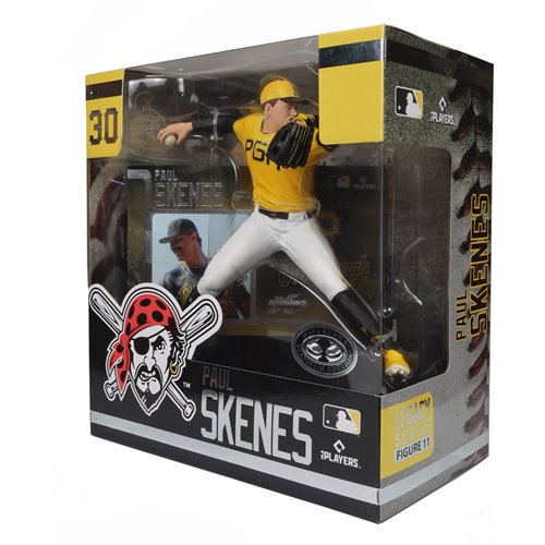 MLB SportsPicks Pittsburgh Pirates Paul Skenes 7-Inch Posed Figure Case of 6