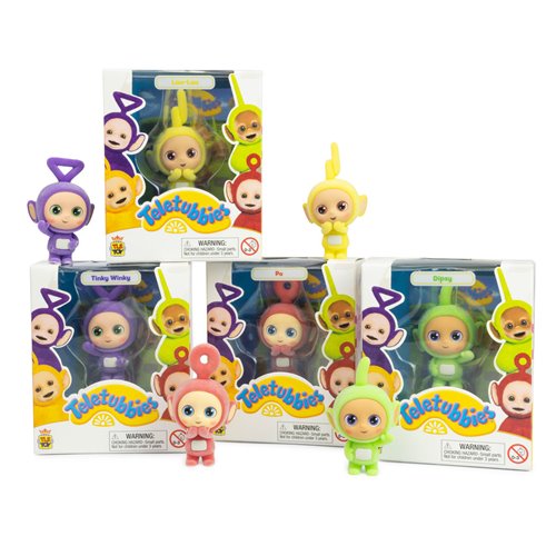 Teletubbies CheeBee 2 1/2-Inch Flocked Collectible Mini-Figure Case of 12