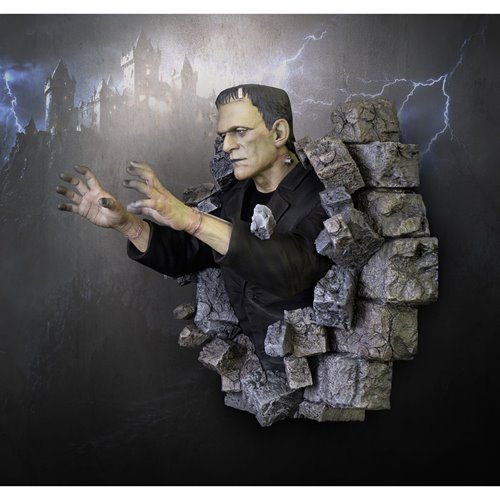 Frankenstein 1:2 Scale Wall Sculpture Mount