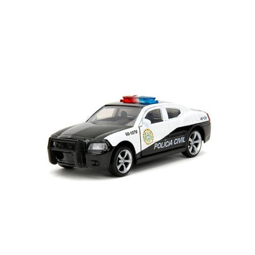 Fast and the Furious Police 2006 Dodge Charger 1:32 Scale Die-Cast Metal Vehicle