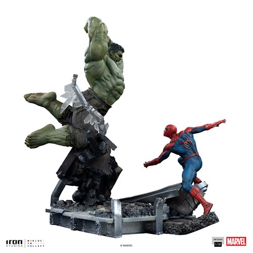 Spider-Man: Brand New Day Spider-Man vs Hulk 1:10 Art Scale Limited Edition Statue