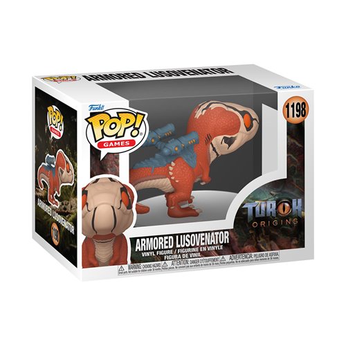 Turok: Origins Armored Lusovenator Funko Pop! Vinyl Figure #1198