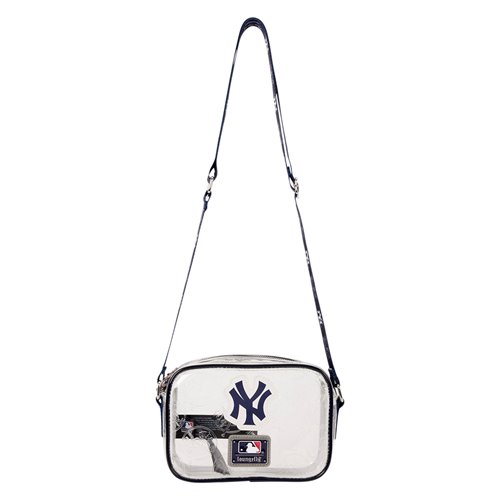 MLB New York Yankees Clear Crossbody Bag