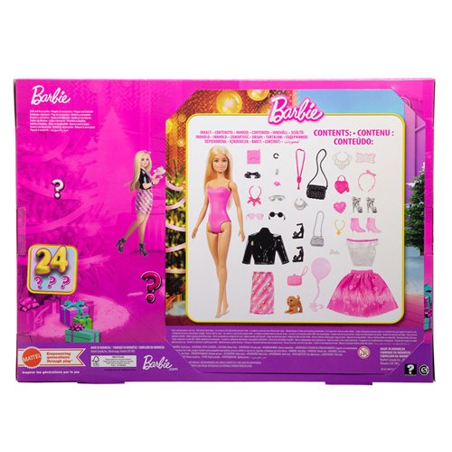 Barbie 2025 Holiday Fab Doll Advent Calendar
