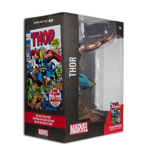 Marvel Thor The Mighty Thor #177 1:6 Scale Posed Figure with Scene and Comic