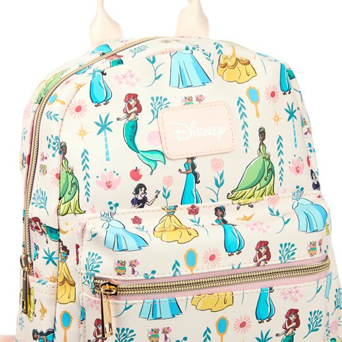 Disney Princesses All Over Print Mini-Backpack
